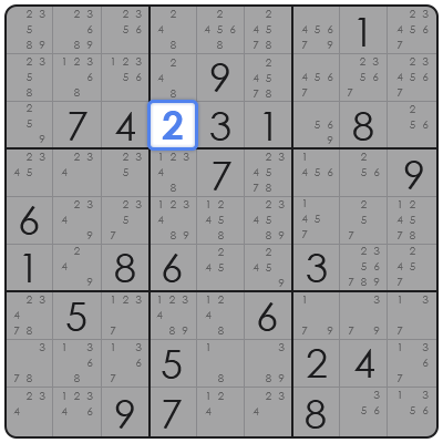 how to solve a medium sudoku