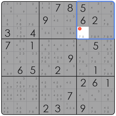 sudoku nyt hint